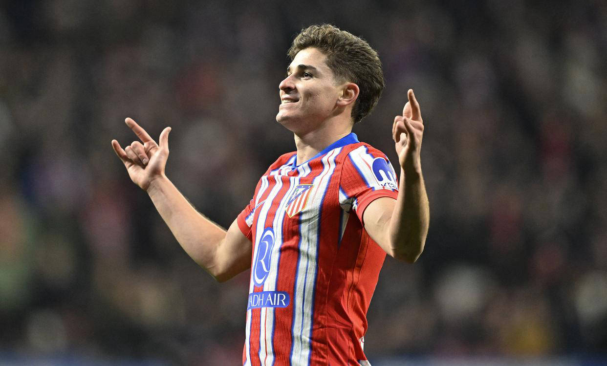 大巴黎4-0横扫马竞，阿尔瓦雷斯黯然失色